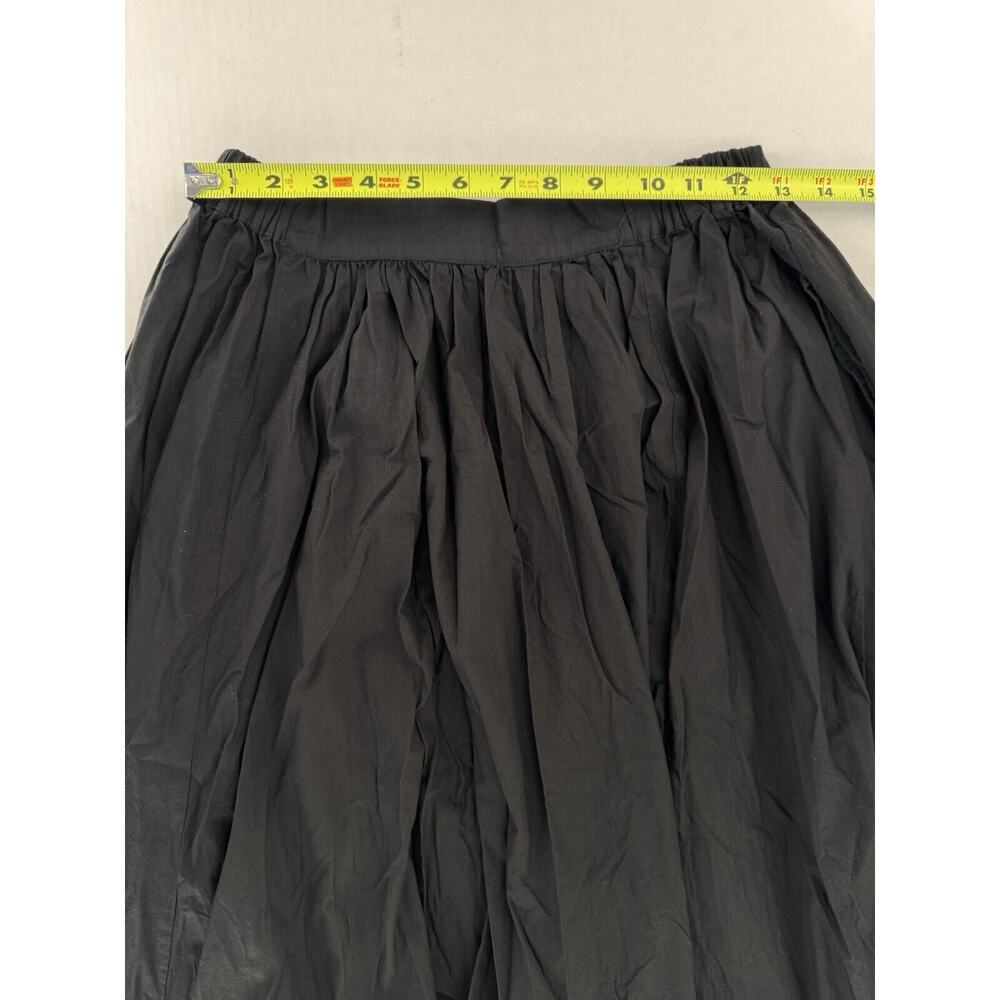 Free People Skirt Sz S Black Witchy Grunge Whimsigoth Minimalist Fairy Romantic - Picture 7 of 11